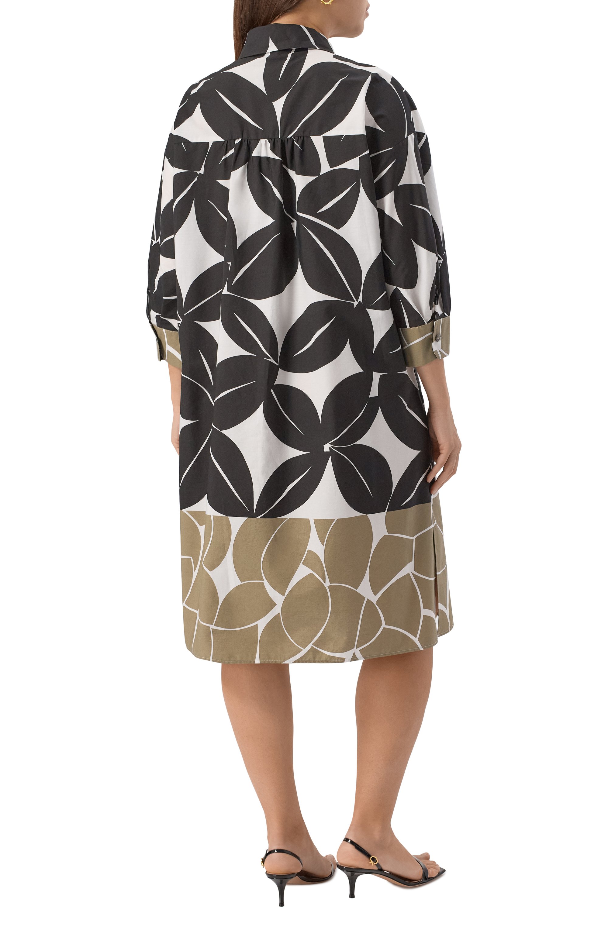 Хлопковое платье PERSONA BY MARINA RINALDI, арт. FU0C0, фото 4