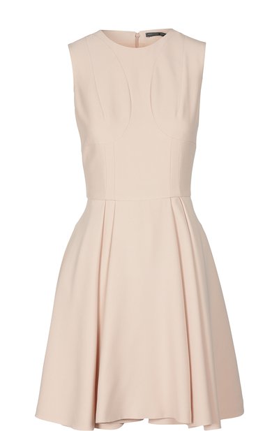 Женское приталенное платье без рукавов ALEXANDER MCQUEEN, арт. 424482/QGE40