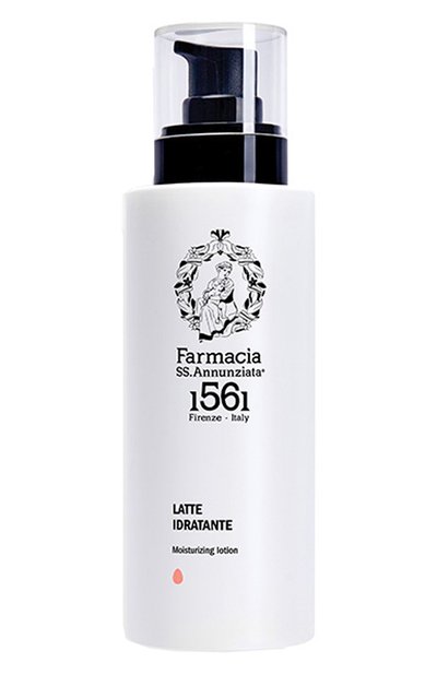 Женского увлажняющий лосьон для тела с эластином, маслом ши и зеленым чаем (200ml) FARMACIA.SS ANNUNZIATA 1561, арт. 8032779251026