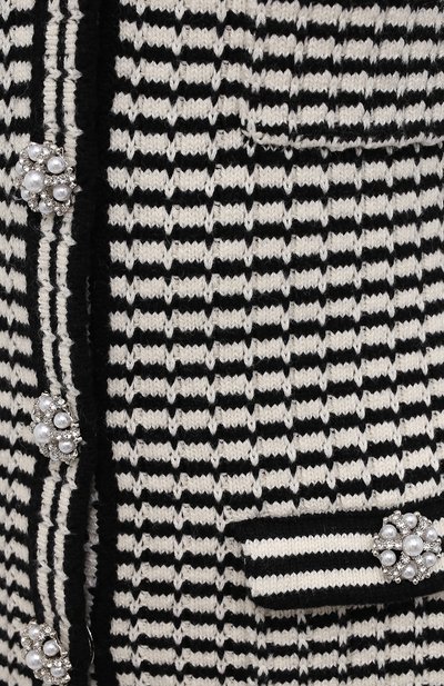 Платье из хлопка и шерсти SELF-PORTRAIT, арт. PF21-947, фото 5