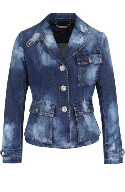 Приталенная джинсовая куртка с потертостями RALPH LAUREN, арт. 290713825, фото 1