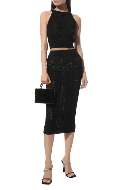 Топ из вискозы BALMAIN, арт. XF1AB022/KB16, фото 2
