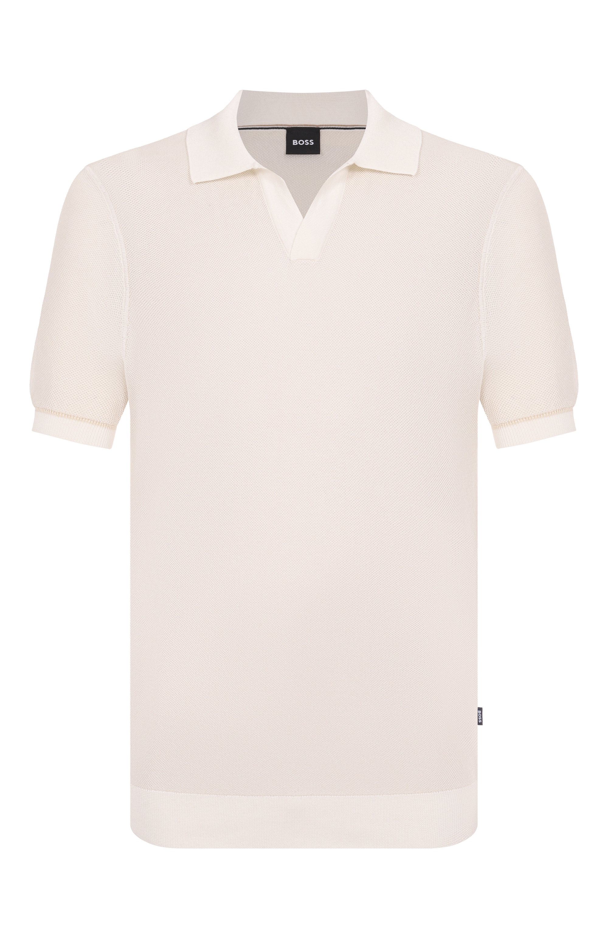 Поло из хлопка и лиоцелла BOSS, арт. 50537654, фото 1
