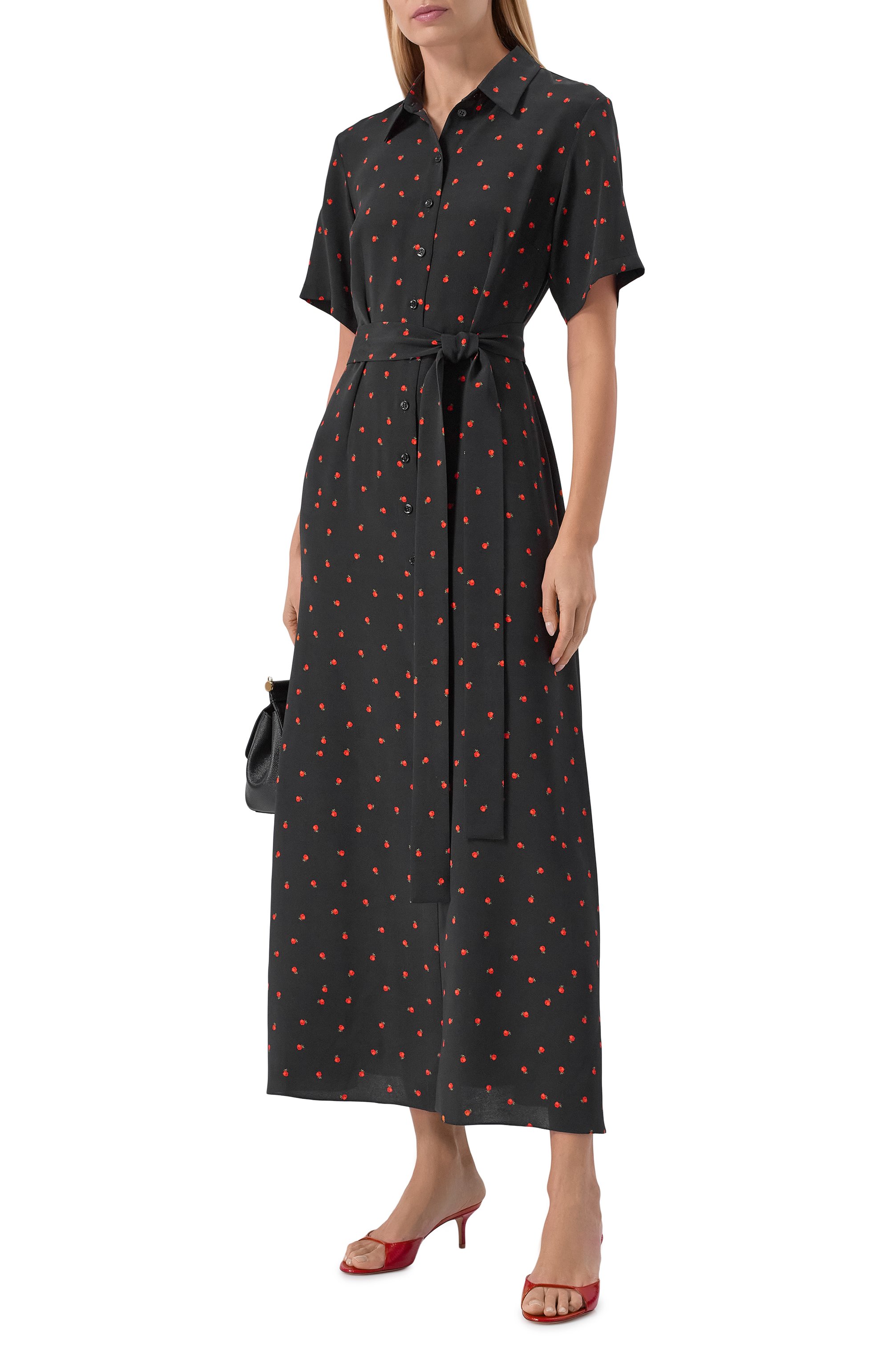 Платье из шелка и вискозы SASHAVERSE, арт. D265/CH/5202R.906/SS, фото 2