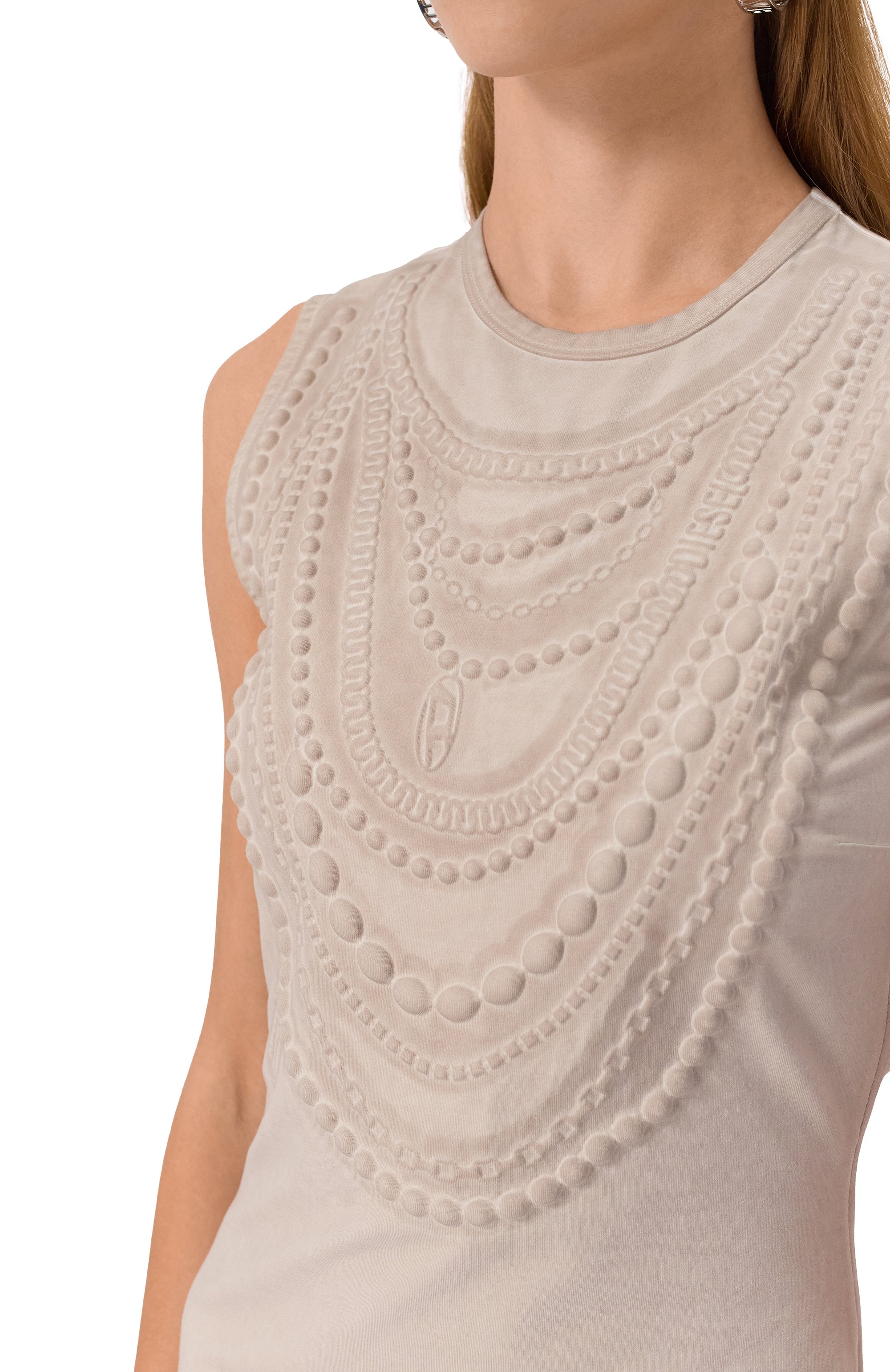 Хлопковое платье DIESEL, арт. A18230/0BLBB, фото 5