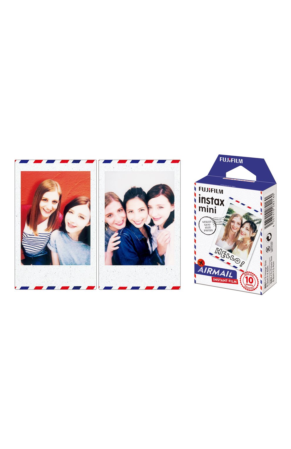 Фотопленка fujifilm instax mini airmail 10 INSTAX разноцветного цвета по цене 1290 руб., арт. 4547410282160, фото 2 Фотопленка fujifilm instax mini airmail 10 INSTAX, арт. 4547410282160, фото 2