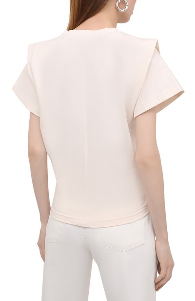 Хлопковая футболка ISABEL MARANT, арт. TS0780-21P027I/ZELIT0, фото 4