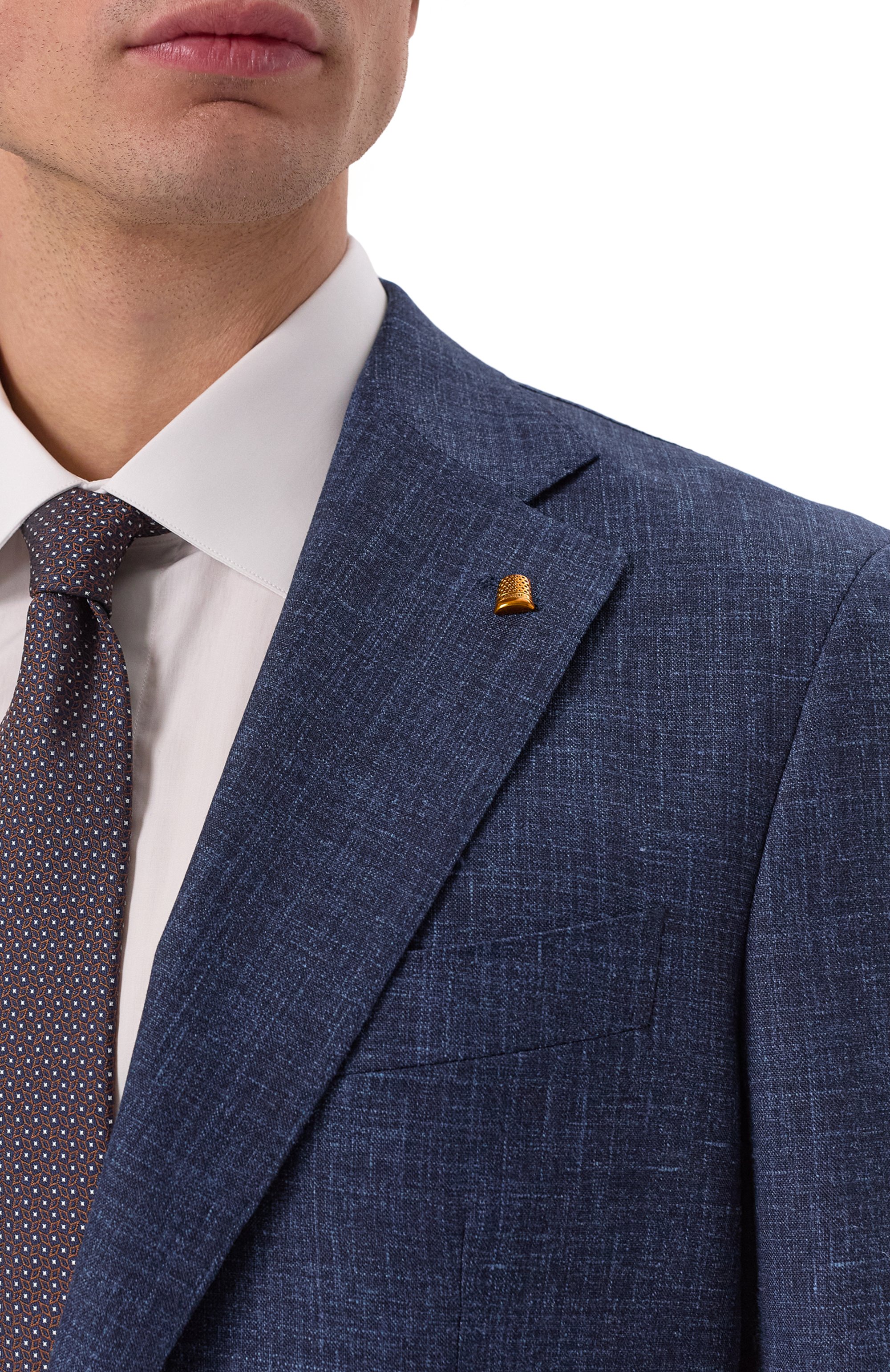 Пиджак из шерсти и шелка SARTORIA LATORRE, арт. EF74/UH0384, фото 7