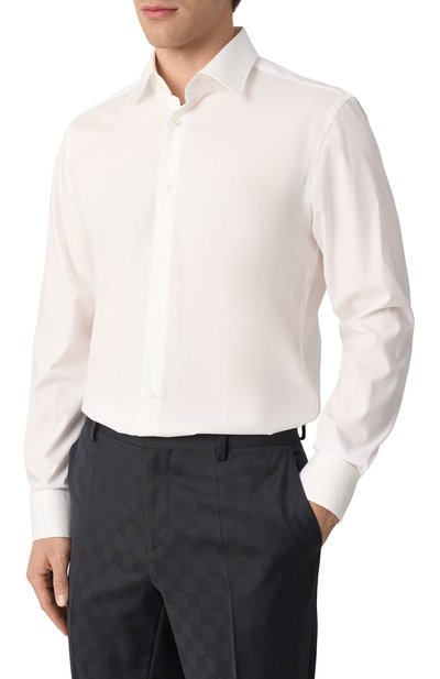 Хлопковая сорочка BOSS, арт. 50469345, фото 3