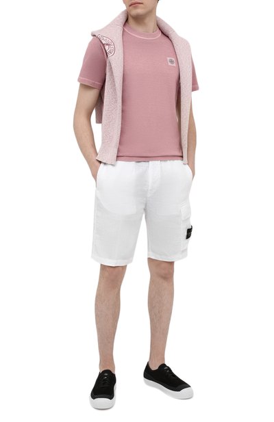 Хлопковая футболка STONE ISLAND, арт. 741523757, фото 2