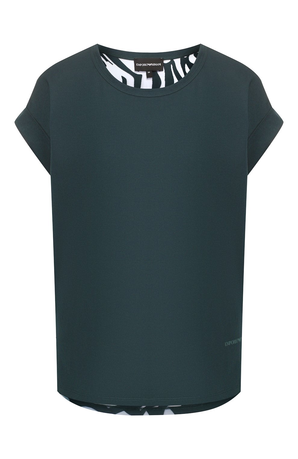 Хлопковая футболка EMPORIO ARMANI, арт. 6G2T7L/2J16Z, фото 1