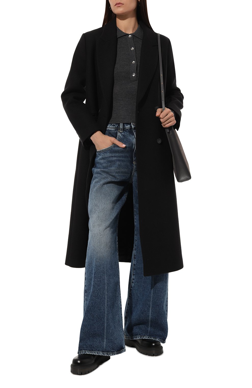 Кожаные ботинки one stud VALENTINO, арт. 3W2S0FY1IJW, фото 2