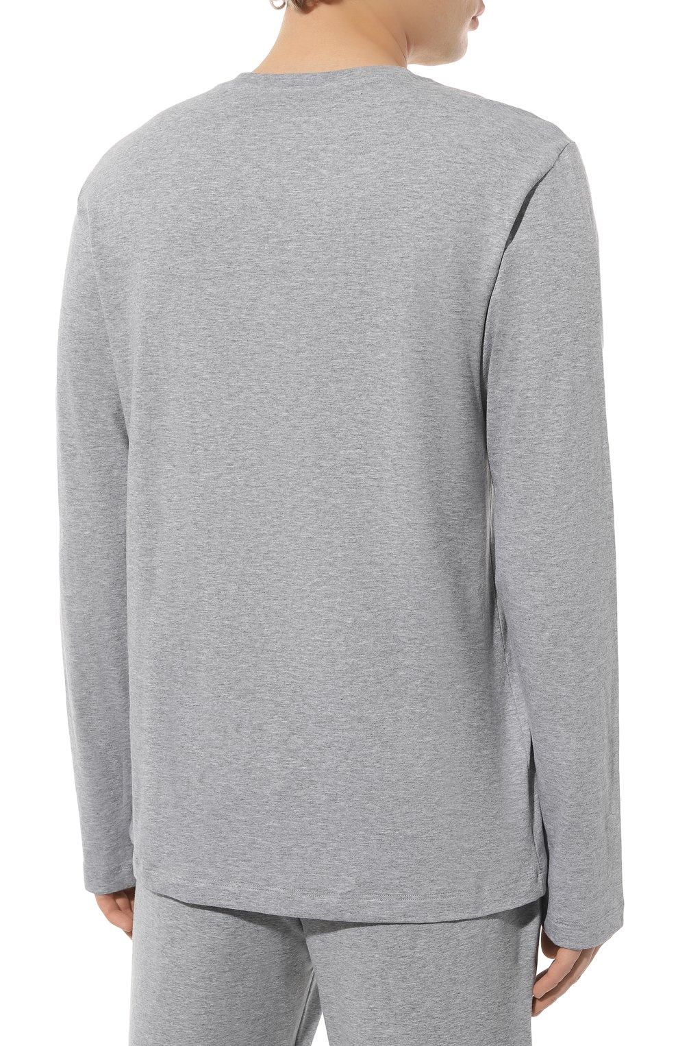 Хлопковый лонгслив HANRO, арт. 075053., фото 4