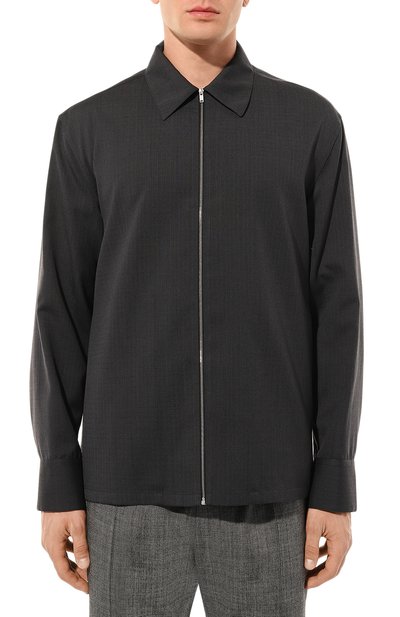 Шерстяная рубашка JIL SANDER, арт. J22DL0249/J40171, фото 3
