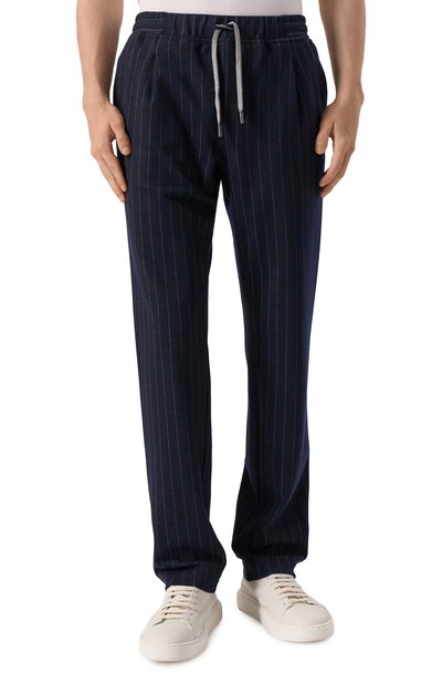 Брюки из шерсти и хлопка CAPOBIANCO, арт. 19M749.IB00./56, фото 3