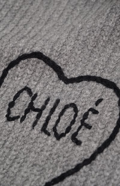 Шарф из шерсти и кашемира CHLOÉ, арт. CH26SKS05WCS, фото 3
