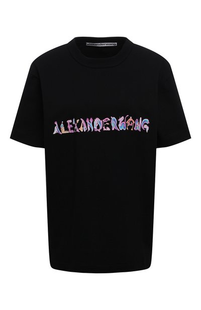 Женская хлопковая футболка ALEXANDER WANG, арт. UCC1211015