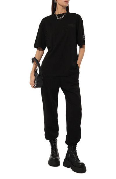 Хлопковая футболка COMME DES FUCKDOWN, арт. CFABW01186, фото 2