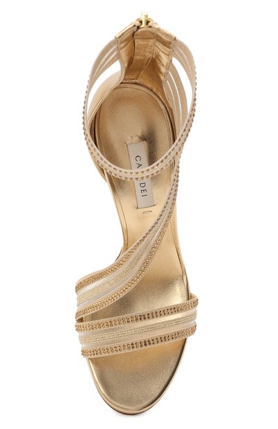 Кожаные босоножки CASADEI, арт. 1L740S1001C1237A777, фото 5