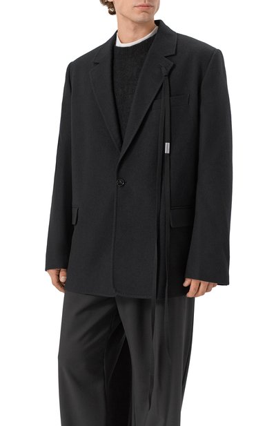 Шерстяной пиджак ANN DEMEULEMEESTER, арт. B0011594/FA207, фото 3