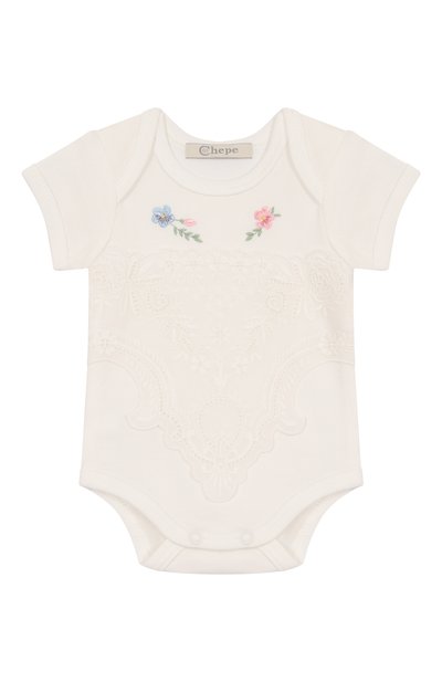 Хлопковое боди CHEPE, арт. 371632, фото 1