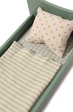 Детского игрушка кровать мини MAILEG зеленого цвета, арт. 11-1005-01 | Фото 5 (Региональные ограничения белый список (Axapta Mercury): Не проставлено; Нос: Не проставлено)