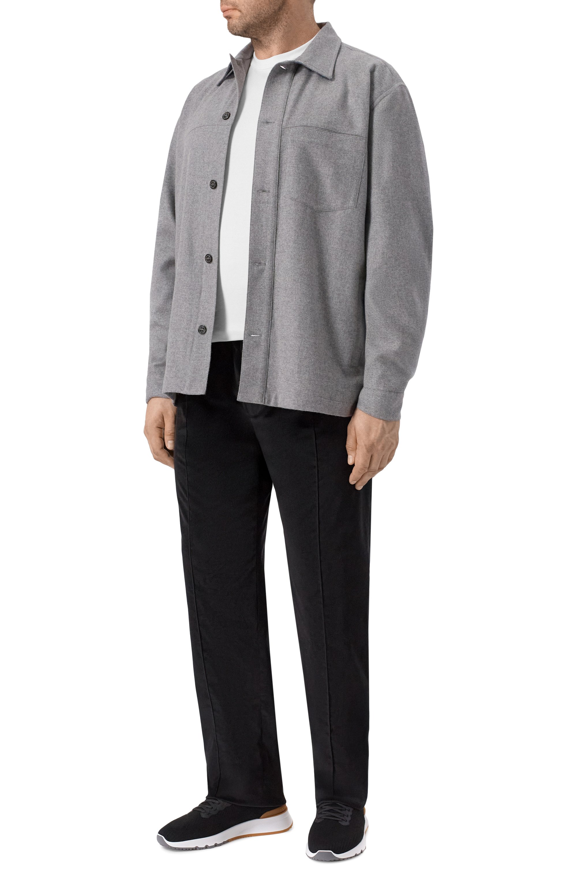 Вельветовые брюки ZILLI, арт. CPA00FM013152010U_001, фото 2