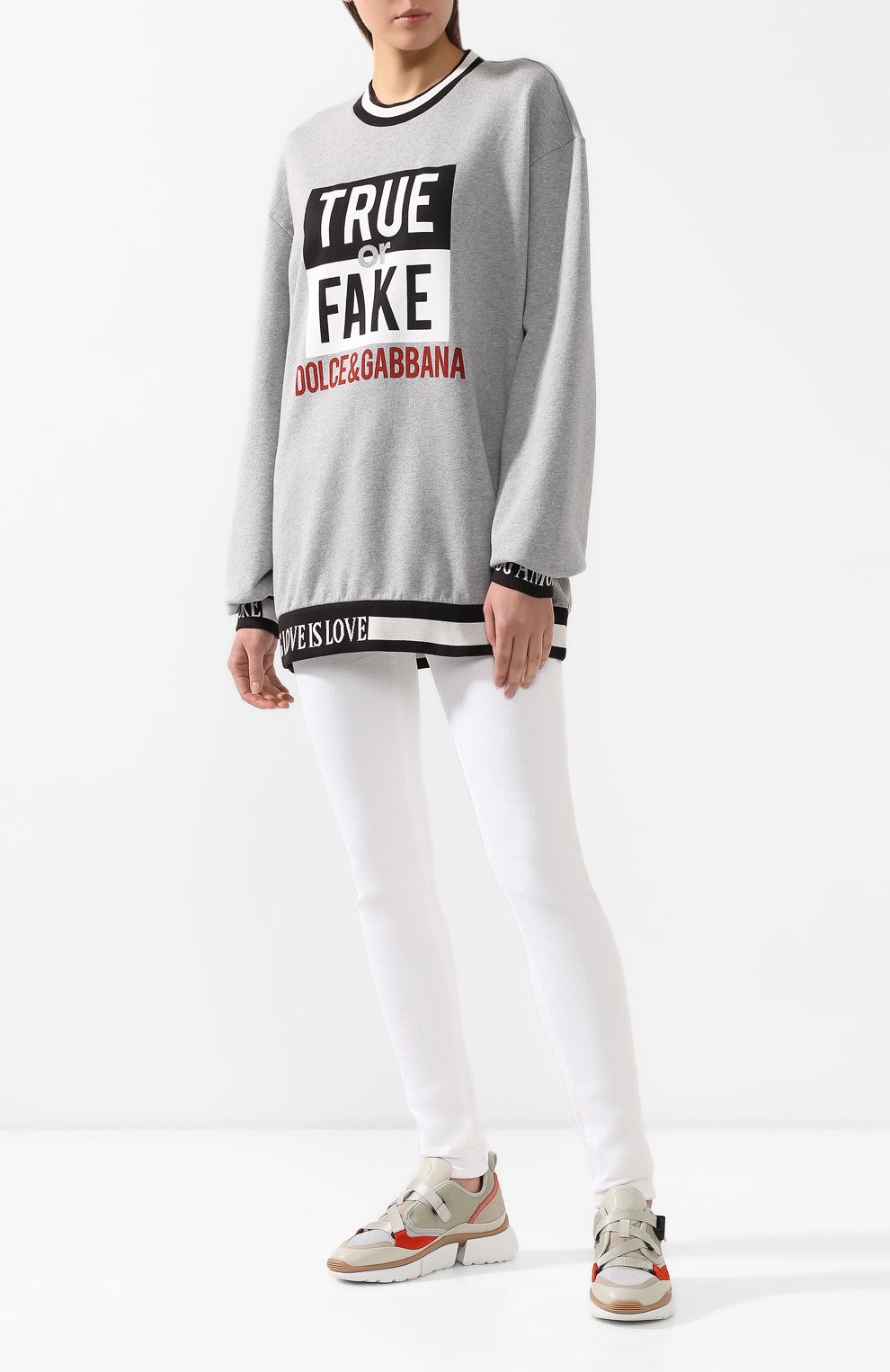 Хлопковый свитшот DOLCE & GABBANA, арт. F9C85T/G7SVB, фото 2