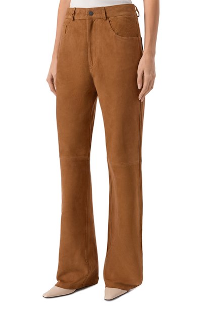 Замшевые брюки HAIKURE, арт. HEW03185PL005TP/K0REA SUEDE, фото 3