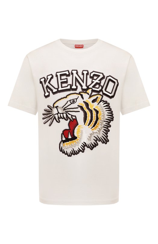 фото Хлопковая футболка kenzo