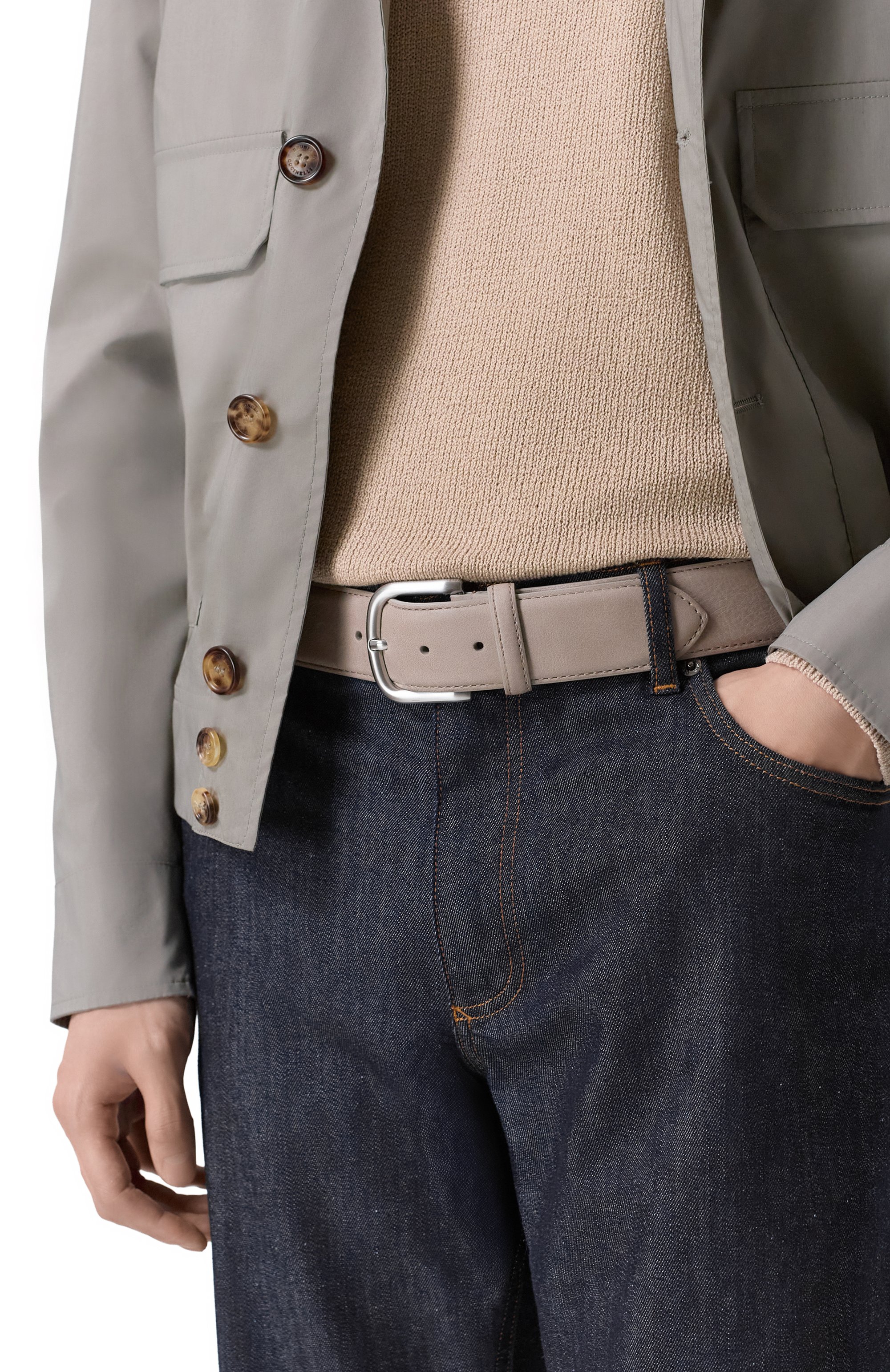 Кожаный ремень CORNELIANI, арт. 27V315/2720802, фото 2