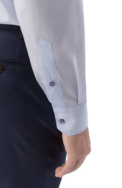 Хлопковая сорочка ZILLI, арт. F0RD01M010001703U_001, фото 5