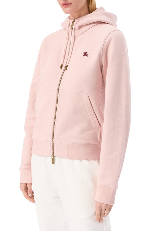Хлопковая толстовка Burberry 8111100 Розовый  8111100 Фото 3