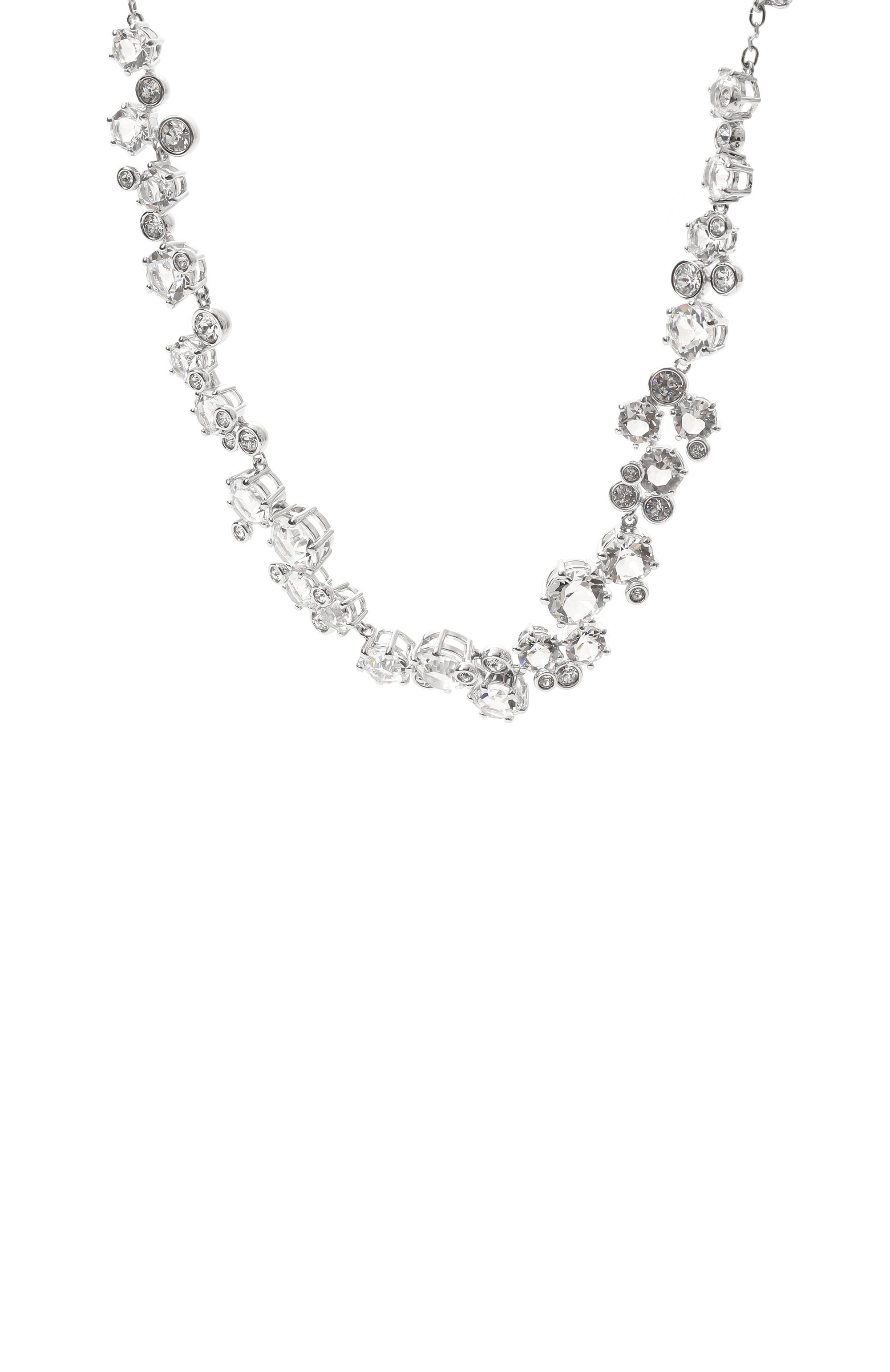 Колье constella SWAROVSKI серебряного цвета по цене 46200 руб., арт. 5722472, фото 3 Колье constella SWAROVSKI, арт. 5722472, фото 3