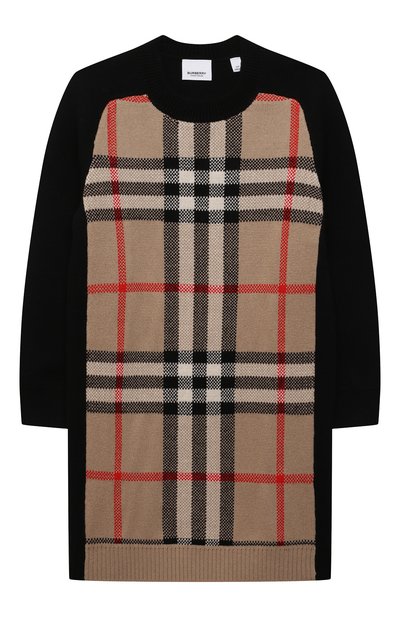 Платье из шерсти и кашемира BURBERRY, арт. 8046103, фото 1