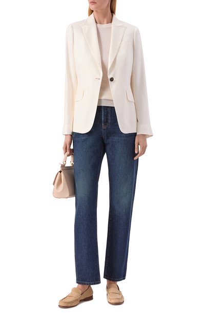 Замшевые лоферы KITON, арт. D61806N01008, фото 3