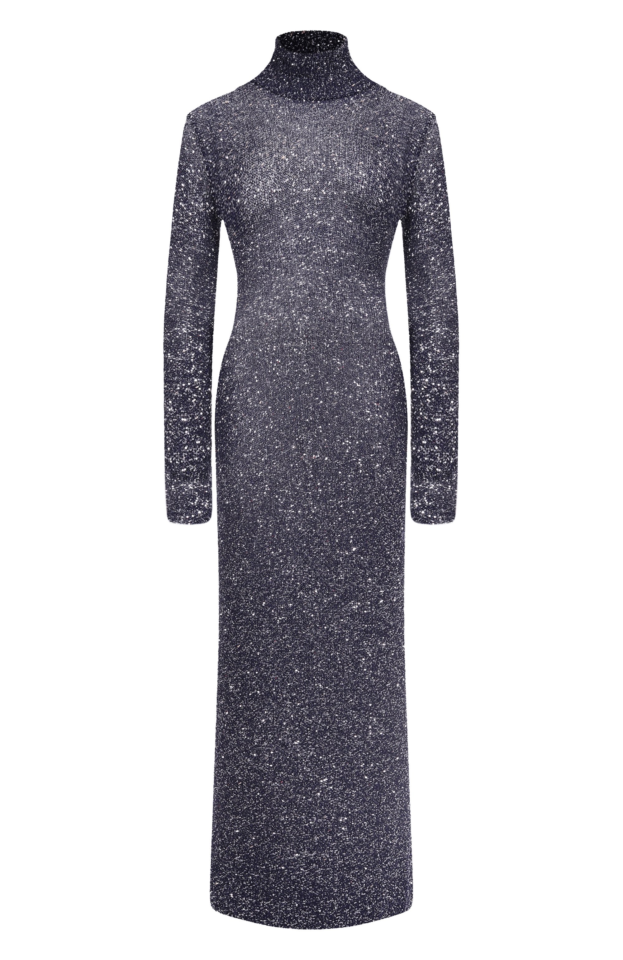Платье с отделкой пайетками BALENCIAGA, арт. 813110/T7196, фото 1