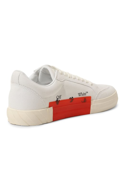 фото Текстильные кеды vulcanized off-white