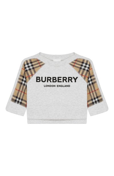 Хлопковый свитшот BURBERRY, арт. 8011012, фото 1