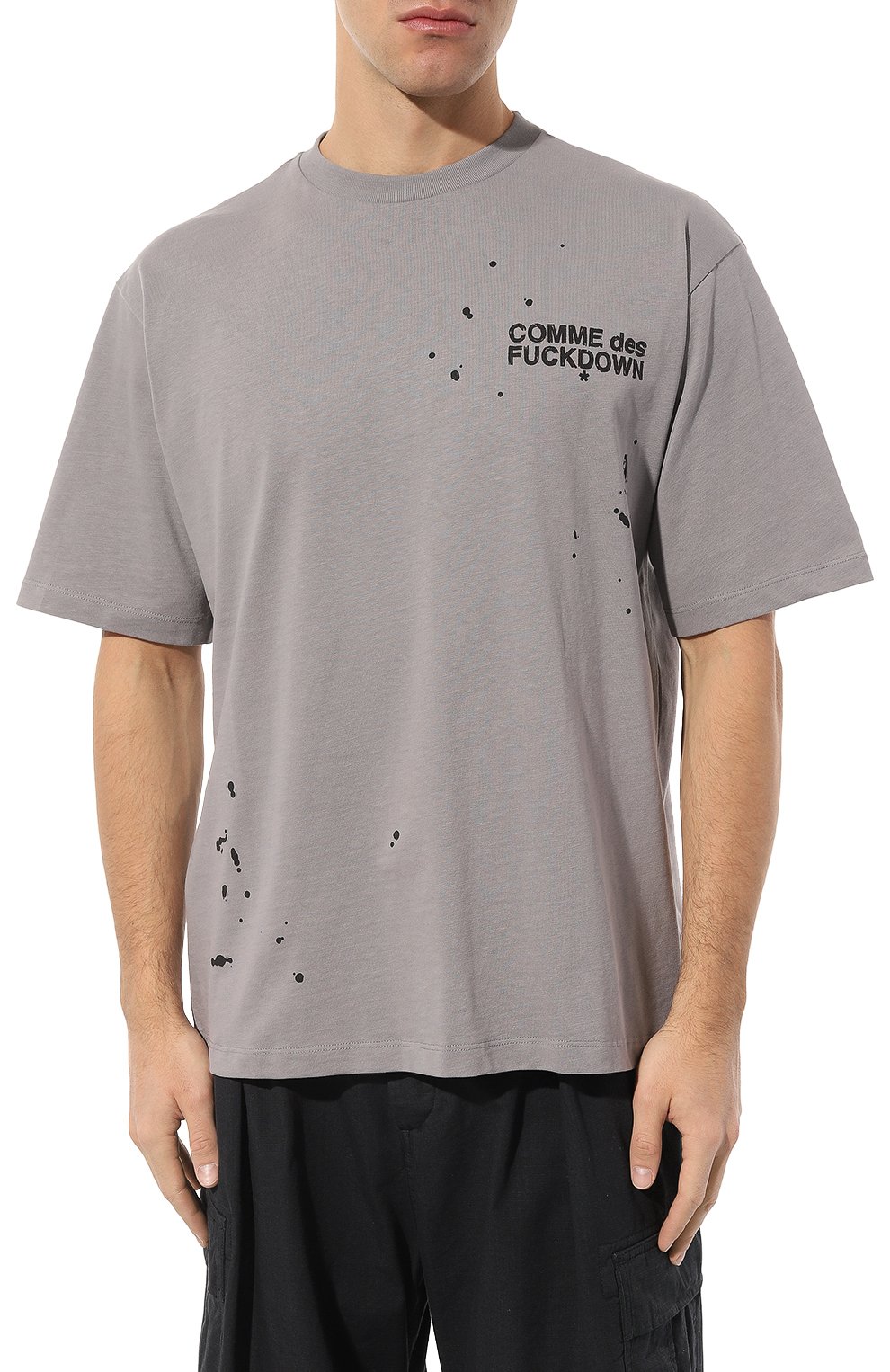 Хлопковая футболка COMME DES FUCKDOWN, арт. CDFU2599, фото 3