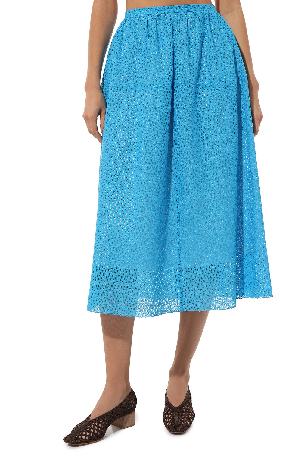 Хлопковая юбка VIKA GAZINSKAYA, арт. S23-18202-400, фото 3