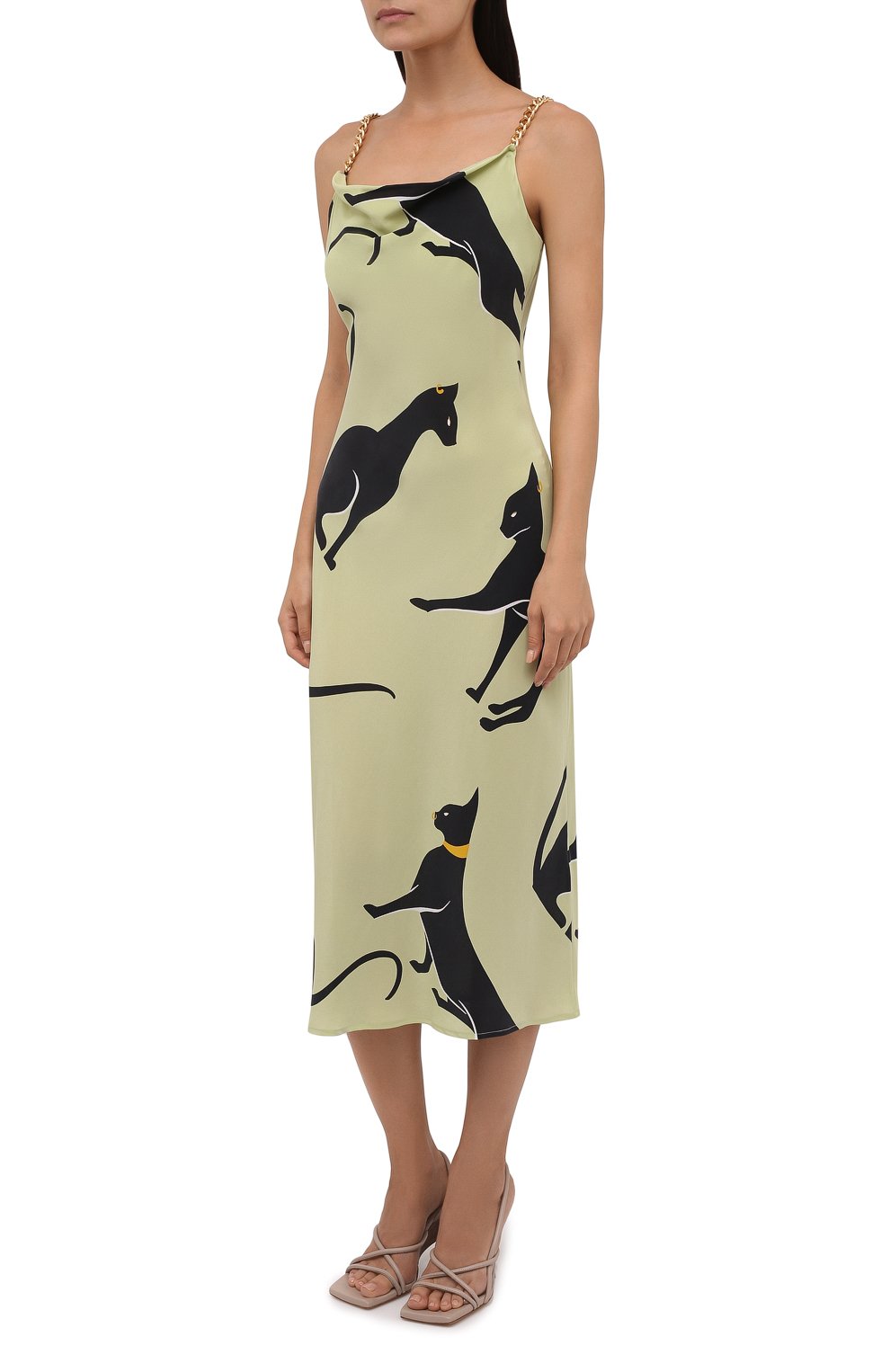 Шелковое платье OLIVIA VON HALLE, арт. AW2139, фото 3