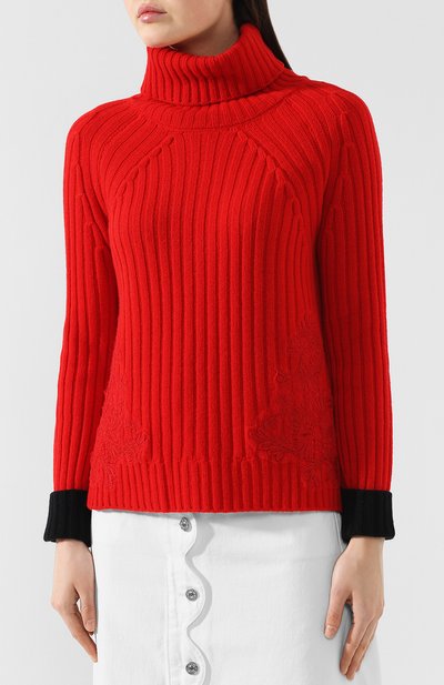 Свитер из смеси шерсти и кашемира ERMANNO ERMANNO SCERVINO, арт. 45T MG31 DEG, фото 3