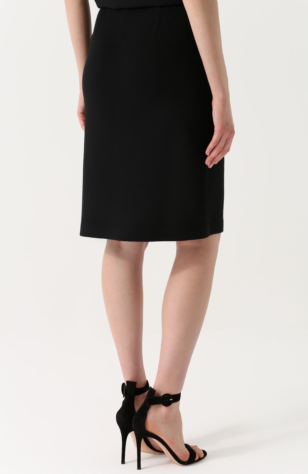 Юбка-миди фактурной вязки ST. JOHN, арт. K78B010, фото 4