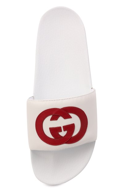 Кожаные шлепанцы GUCCI, арт. 644756/0R0F0, фото 5