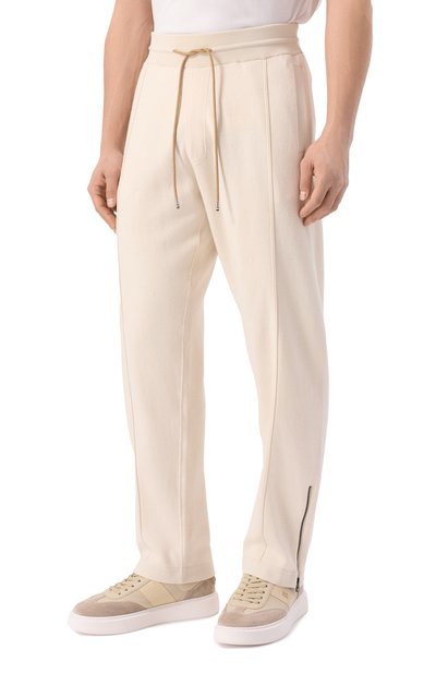 Брюки из хлопка и шерсти BOSS, арт. 50519608, фото 3