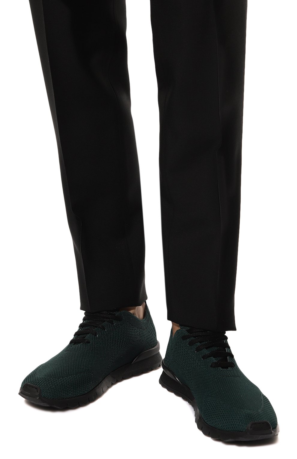 Текстильные кроссовки KITON, арт. USSFITBN00809/12-16, фото 3