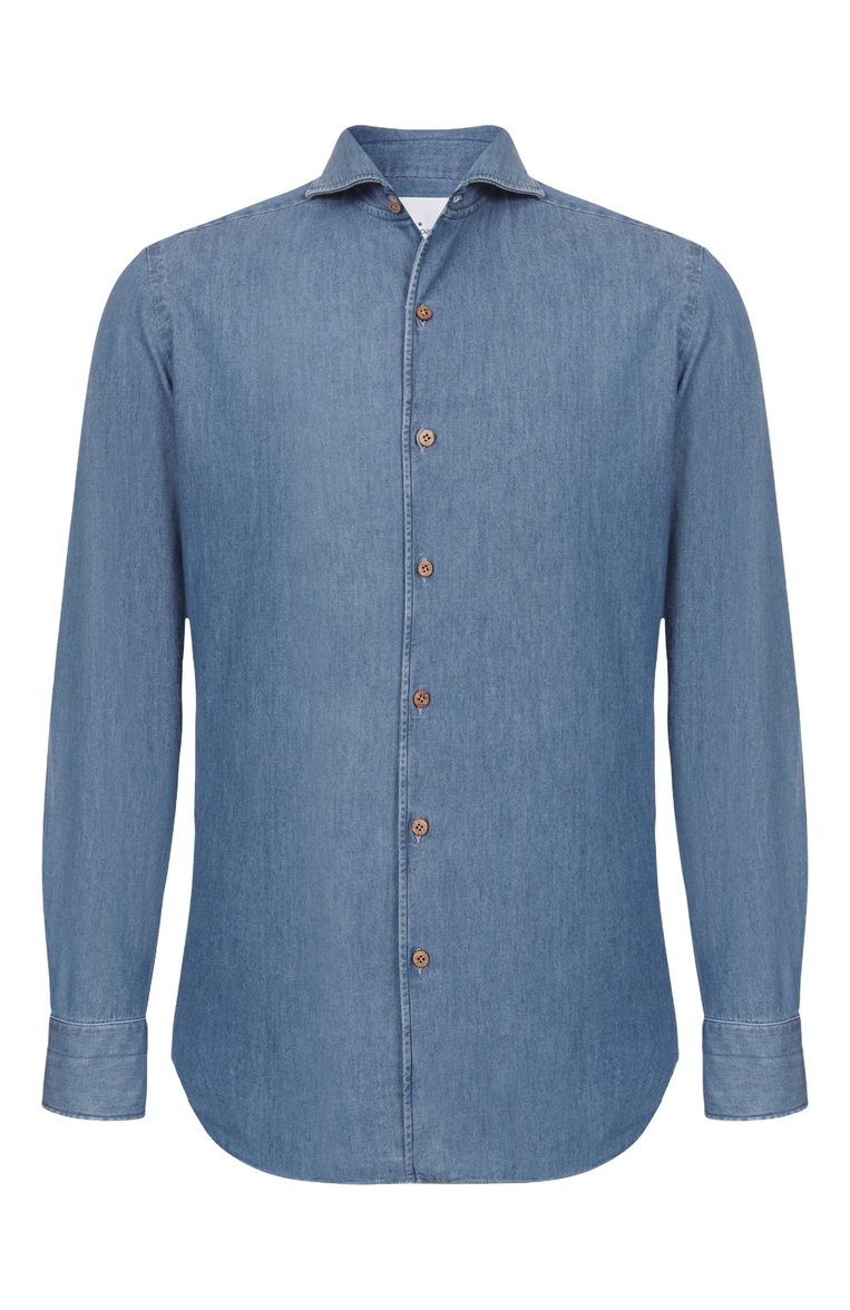Джинсовая рубашка GIAMPAOLO, арт. TS41318, фото 1