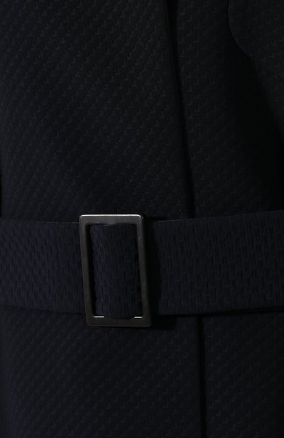 Жакет с поясом и накладными карманами GIORGIO ARMANI темно-синего цвета по цене 167500 руб., арт. 8WHGG02P/T0080, фото 5 Жакет с поясом и накладными карманами GIORGIO ARMANI, арт. 8WHGG02P/T0080, фото 5