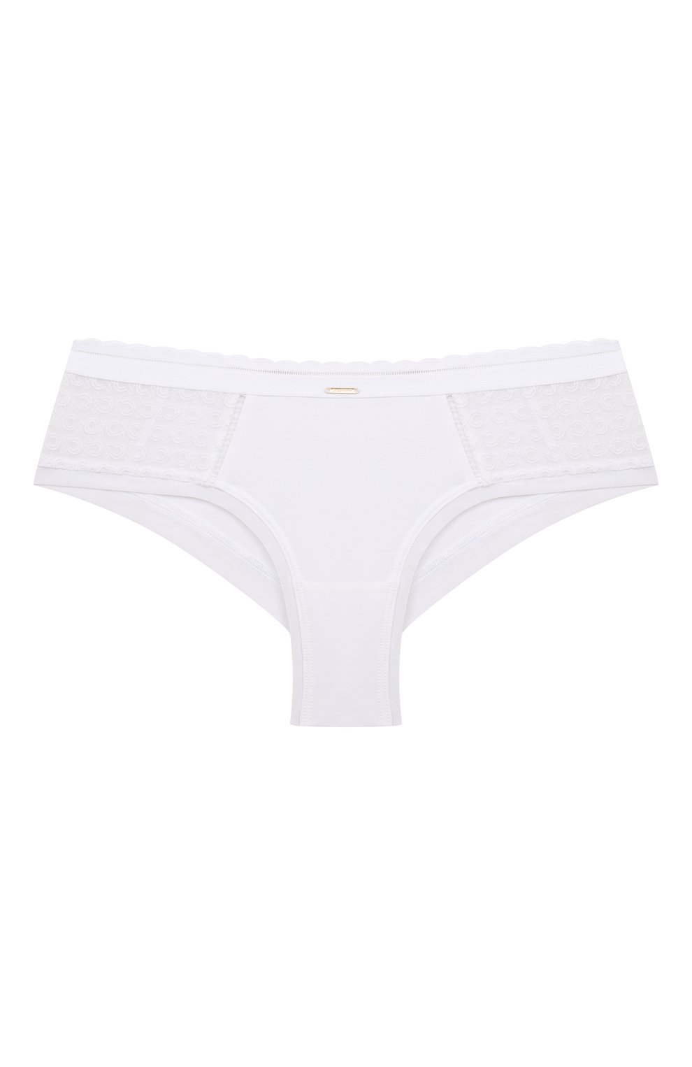 Трусы-слипы CHANTELLE белого цвета по цене 7400 руб., арт. C11ZB0, фото 1 Трусы-слипы CHANTELLE, арт. C11ZB0, фото 1